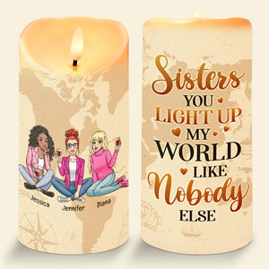 Personalized Gifts For Best Friends LED Candle 05kaqn171224hhpa - Led Candle - GoDuckee