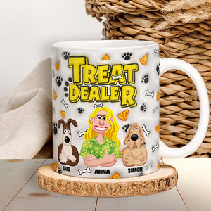 Personalized Gifts For Mom Coffee Mug Treat Dealer 01XQLU040325PA - Coffee Mug - GoDuckee