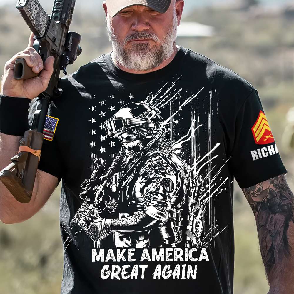 Personalized Gifts For Veteran 3D Shirt 02ACQN160724 - AOP Products - GoDuckee