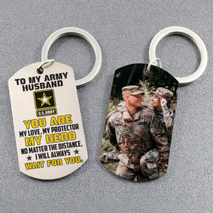 Personalized Gifts For Veteran Keychain 04DGTN020724 - Keychains - GoDuckee