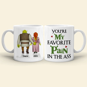 You Are My Favorite Pain In The Ass, Personalized Coffee Mug 05DNHN170623HH - Coffee Mug - GoDuckee