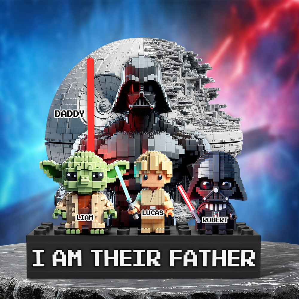 Galaxy Dad Plaque - Personalized Gifts For Dad 02ohpu190525 - Shaped Plaques - GoDuckee