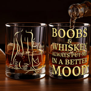 The Best Mood Round Glass - Personalized Gifts For Couples 03NALU221125 - Glass - GoDuckee