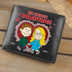 Personalized Gifts For Couple PU Leather Wallet 01ohpu251224hg - Leather Wallet - GoDuckee