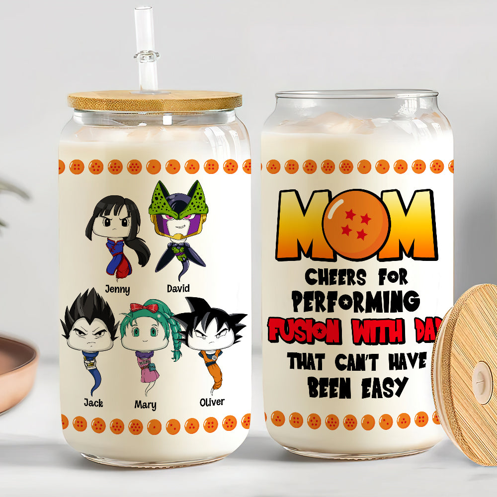 Personalized Gifts For Mom Glass Can 06HTTN260324HA Mother's Day - Drinkware - GoDuckee