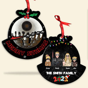 Gift For Family, Personalized Ornament, Xmas Family Ornament, 2023 Christmas Gift 05HTHN180723TM - Ornament - GoDuckee
