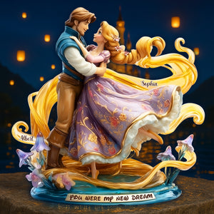 Romantic Couple Acrylic Plaque - Personalized Gifts For Couple 02TGLU060525 - Shaped Plaques - GoDuckee