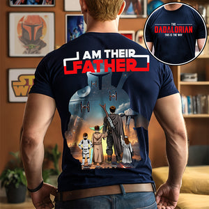 The Galaxy Dad Shirt - Personalized Gifts For Father 05XQQN020525HHHG - Shirts - GoDuckee