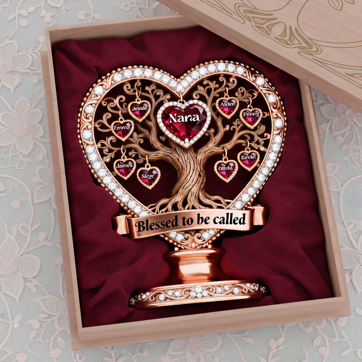 Grandma's Tree Acrylic Plaque - Personalized Gifts For Grandma 02kita26026 - Shaped Plaques - GoDuckee