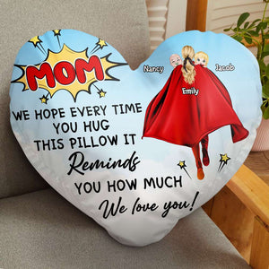 Personalized Gifts For Mom Pillow Mom We Love You 03qhpu030224hh - Pillows - GoDuckee