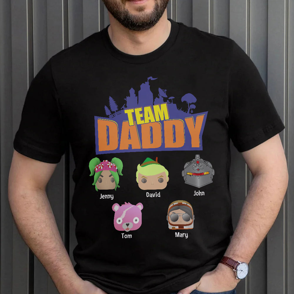 Team Daddy 01HTTN050623 Personalized Shirt - Shirts - GoDuckee