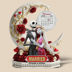 Married Couple Acrylic Plaque - Personalized Gifts For Couple 04OHQN250625 - Shaped Plaques - GoDuckee