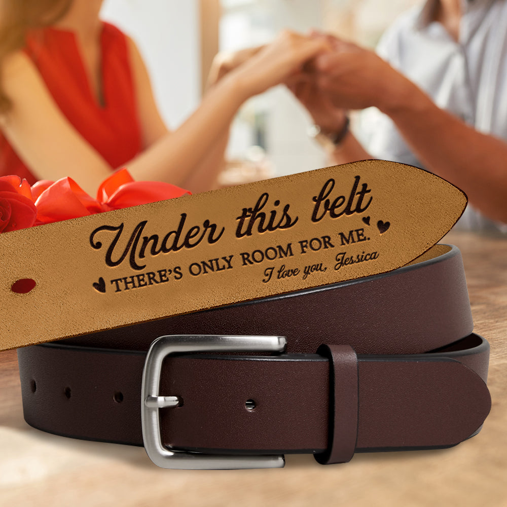 Personalized Gifts For Him Leather Belt With Secret Message 04ohtn071224