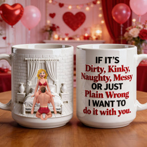 Personalized Funny Valentine Gifts For Couple Coffee Mug 02ohtn210126 - Coffee Mug - GoDuckee