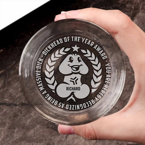 Personalized Gifts For Him Engraved Whiskey Glass, Year Award 02acqn230724 - Whiskey Glass - GoDuckee