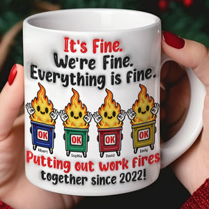 Personalized Gifts For Friends Dumpsters 3D Inflated Coffee Mug 04OHQN121224 - Coffee Mug - GoDuckee