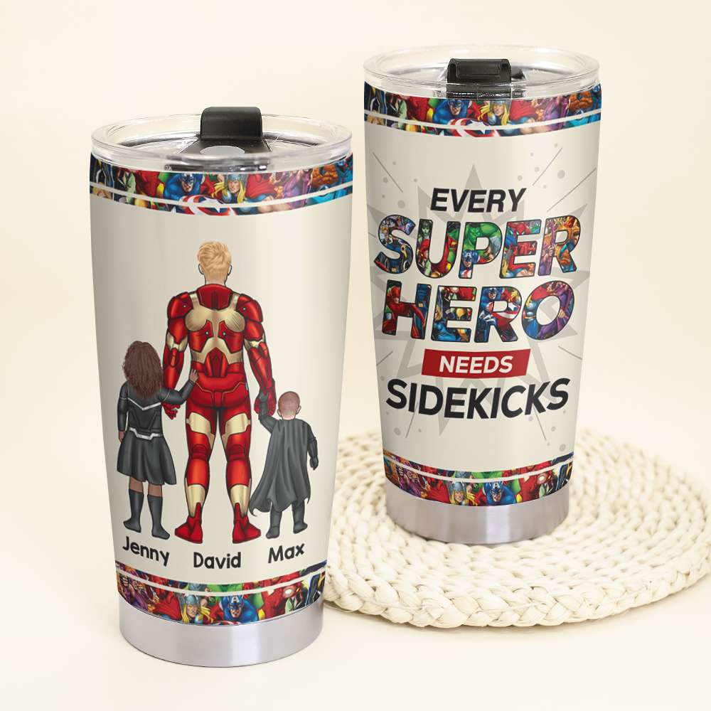 Every Super Legend Dad 06QHHN080523TM Personalized Family Tumbler - Tumbler Cup - GoDuckee