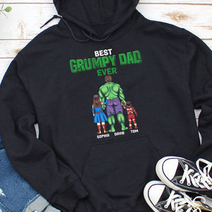 Best Grumpy Dad Ever Personalized Shirts- 03QHTN250523TM - Shirts - GoDuckee