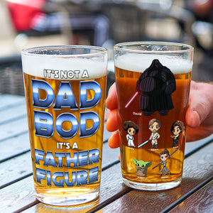 Personalized Gifts For Dad Beer Glass 01NAQN100524 Father's Day - Drinkware - GoDuckee