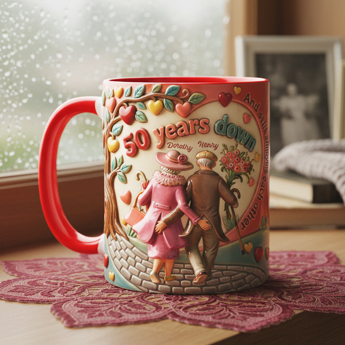 Naughty Old Couple Coffee Mug - Personalized Gifts For Couple 01pata270126 - Coffee Mug - GoDuckee