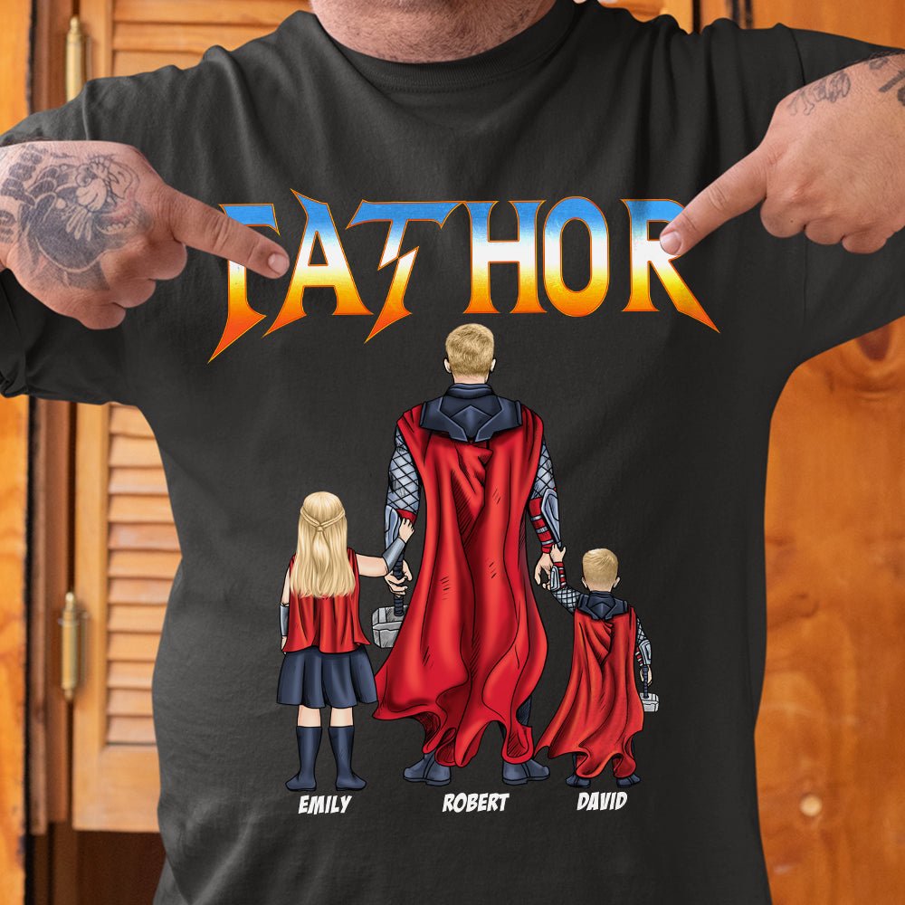 Personalized Dad Shirt, Gift For Dad T-shirt-06ACQN300323TM - Shirts - GoDuckee