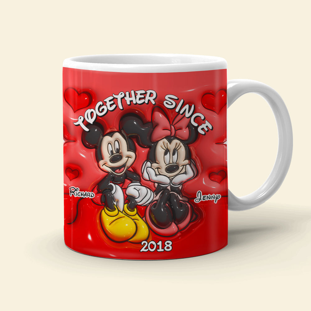 Personalized Mug - Christmas Mouse Mug - Christmas Mouse Mug - Personalized  Mug -37839