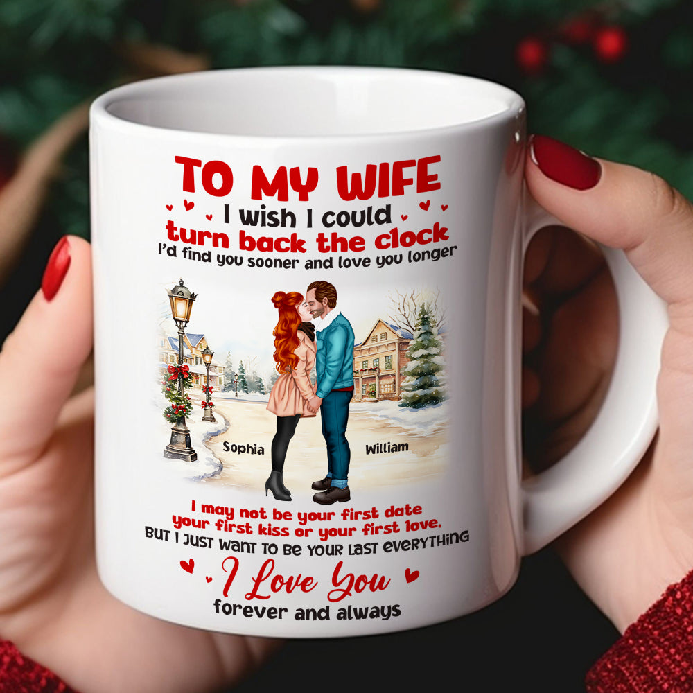 To My Wife - I Love You Forever And Always, Personalized Mug - Coffee Mug - GoDuckee