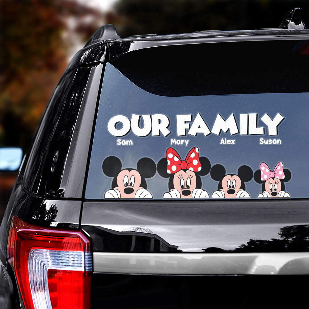 Personalized Gifts For Family Decal 02NAMH050624 - Home Decor - GoDuckee