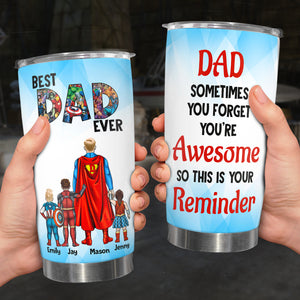 Personalized Gifts For Dad Tumbler 01QHMH110424PA Father's Day Gift - Tumbler Cups - GoDuckee