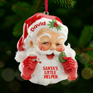High Santa's Little Helpers Acrylic Ornament, Personalized Gifts For Smokers 08qhmg151125 - Ornament - GoDuckee