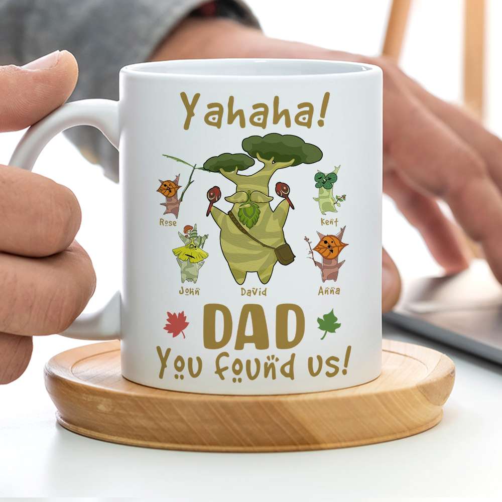 Legend Of Dad 02NAQN010623 Personalized Family Tumbler White Mug - Coffee Mug - GoDuckee