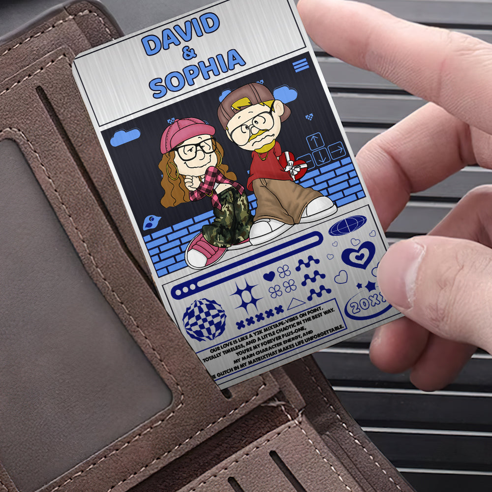 Personalized Gifts For Couple Wallet Card 05TODT271224HG - Wallet Card - GoDuckee