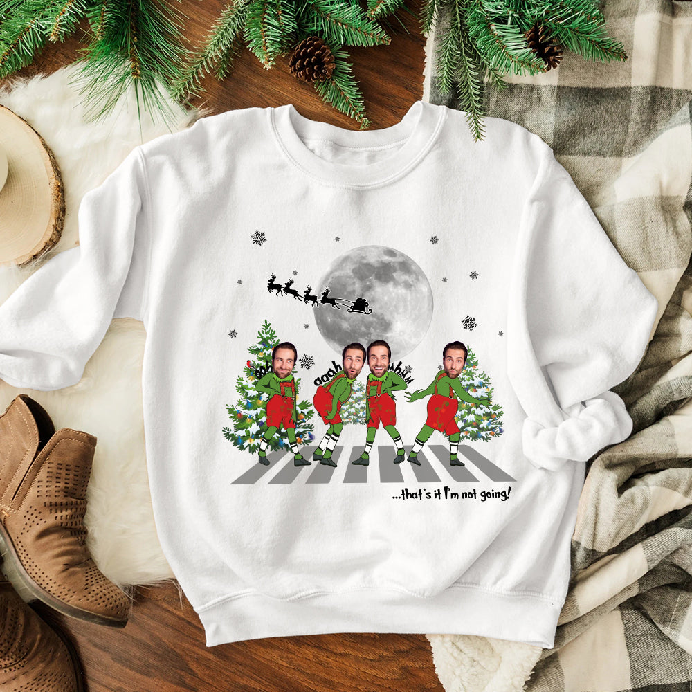 Personalized Gifts For Friends Green Christmas Shirt 02OHLU141024 - Shirts - GoDuckee