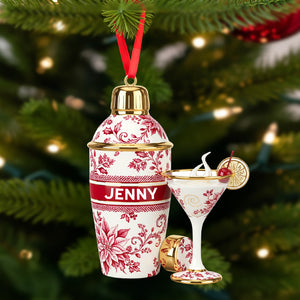 Personalized Gifts For Bartenders Christmas Ornament 04pgtn151025 - Ornament - GoDuckee