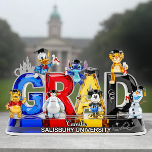 Cartoon Graduation Plaque - Personalized Gifts For Graduates 02ohpu260525 - Shaped Plaques - GoDuckee