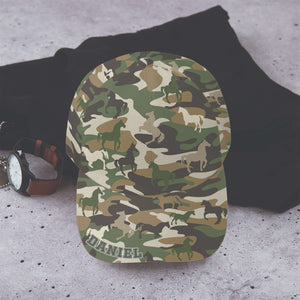 Personalized Gifts For Horse Lovers Classic Camo Cap 03TGLU180325 - Caps - GoDuckee