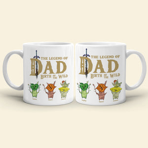 Legend Of Dad 07NAQN310523 Personalized Family Gaming Mug - Coffee Mug - GoDuckee