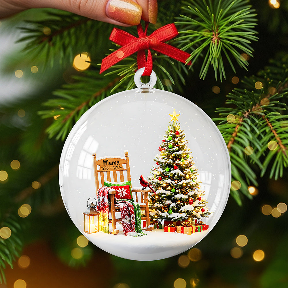 Memorial Ornament - Personalized Gifts For Loved Ones 02tota300825 - Ornament - GoDuckee