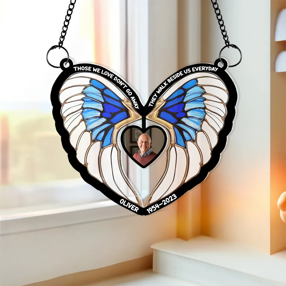 Custom Photo Gifts For Family Suncatcher Window Hanging Ornament 03OHMH200624 - Ornament - GoDuckee