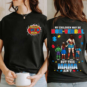 Personalized Gifts For Mom Shirt Proud Autism Mom 04TODT260225PA - Shirts - GoDuckee