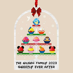 Family Sweetly Ever After 02htqn301023 Personalized Ornament - Ornament - GoDuckee