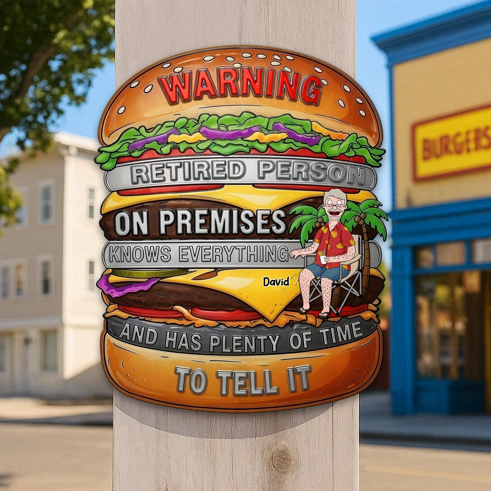 Personalized Retirement Gifts For Him Metal Sign 02TGPU100725PA - Metal Signs - GoDuckee