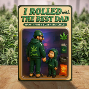 The Best Dad Acrylic Plaque Gifts For Dad 03TODT240425 - Shaped Plaques - GoDuckee