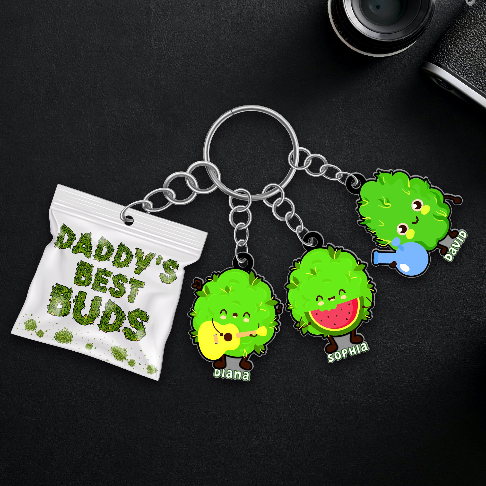 Personalized Gifts For Dad Keychain 011toqn050424 Father's Day - Keychains - GoDuckee