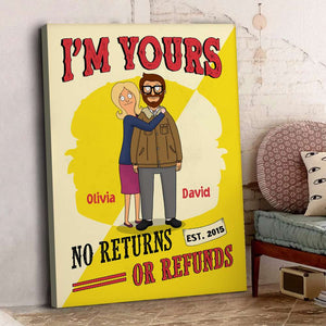 Personalized Gifts For Couple Canvas Print I'm Yours 01ACDT060225HG - Poster & Canvas - GoDuckee