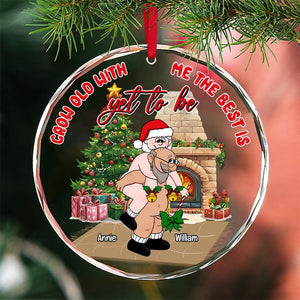 Personalized Gifts For Couple Christmas Ornament 03XQLU031024PA - Ornament - GoDuckee