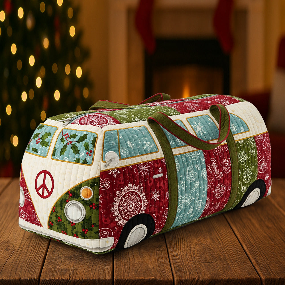 Personalized Christmas Gifts For Car Lovers Volkswagen Quilted Duffle Bag 05hytn100925 - Quilted Duffle Bag - GoDuckee
