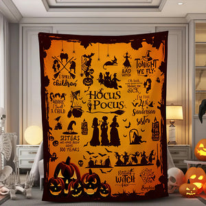 Halloween Gifts For Horror Fans Blanket 02acxx280824 - Blanket - GoDuckee