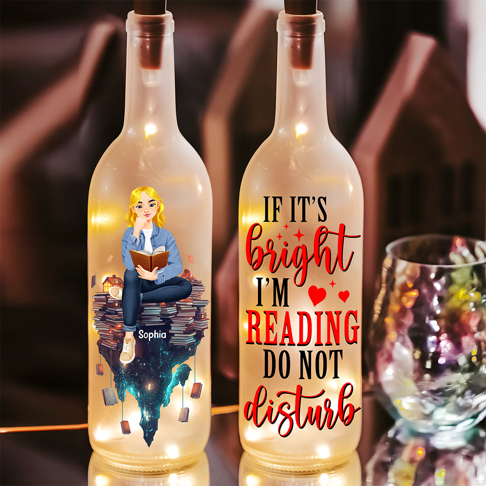 Personalized Gifts For Book Lovers Bottle Lamp 02tgqn060325pa - Bottle Lamp - GoDuckee
