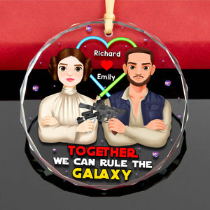 Personalized Gift for Couple Crystal Ornament 07toqn281024hg - Ornament - GoDuckee